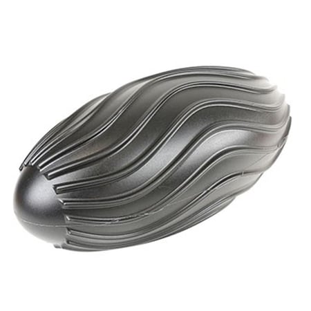 Officespace 18 x 8 in. Togu Pendel Elliptical Roll Wave, Black OF1759313